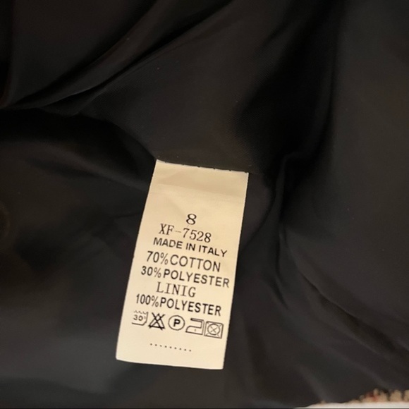 Boohoo houndstooth coat size 4 - Picture 3 of 8